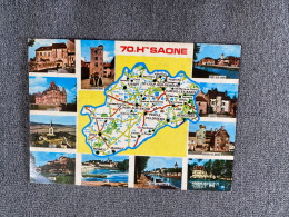 La Haute Saône Multi Vue Et Carte - Other & Unclassified