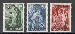 YUGOSLAVIA, ITALY, Trieste Zone B VUJA - MNH SET - UNITED NATIONS - 1953. - Nuovi