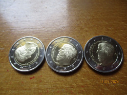 3 X 2 Euros Grèce 2013 Unc - Grecia