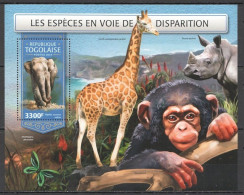 Togo - 2018 - Mammals: Elephants - Yv Bf 1390 - Elephants