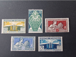 Série Exposition Internationale Des Arts Décoratifs, à Paris - 1924 - Unused Stamps