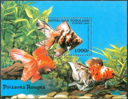 Togo - 1999 - Fish - Yv Bf 328K - Fishes