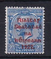 Ireland: 1922   KGV OVPT    SG35    2½d      MH - Ongebruikt