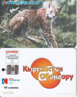 TARJETA DE KIRGUISTAN DE 50 UNITS DE UN LINCE (LINX) - Kirghizistan