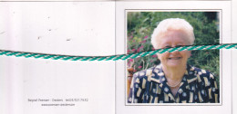 Maria Theys-Daeleman, Deurne 1926, Antwerpen 2005. Foto - Obituary Notices