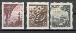 YUGOSLAVIA, ITALY, Trieste Zone B VUJA - MNH SET - NAVY DAY - 1952. - Nuovi