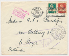 VH A 41A B Zwitserland - S Gravenhage 1929 Propellerstempel     - Ohne Zuordnung