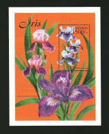 Tanzania - 1999 - Flowers: Iris - Yv Bf 465P - Otros & Sin Clasificación