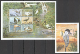 Tanzania - 1999 - Birds - Yv 2774/79 + Bf 417 - Other & Unclassified