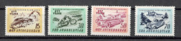 YUGOSLAVIA, ITALY, Trieste Zone B VUJA - MNH SET - CAR-MOTO RACING - 1953. - Mint/hinged