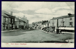 Ref 1656 - Early Postcard - Fore Street Chudleigh - South Devon - Andere & Zonder Classificatie