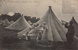 MILITARIA , Cpa 91 , La Vie Au Camp , 4 Heures Du Matin , Le Réveil , Soldat Lève Toi. (04325.S2) - Other & Unclassified