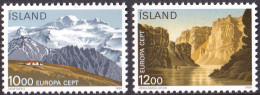 ARCTIC-ANTARCTIC, ICELAND 1986 EUROPA, ARCTIC VIEWS** - Other & Unclassified