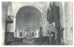 65 Saint Savin - Interieur De L'eglise - Altri & Non Classificati