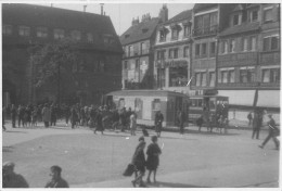 25 BESANCON #FG57560 PLACE QUATRE SEPTMBRE HORLOGERIE HERARD CARTE PHOTO - Besancon