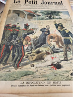 P J 08 / REVOLUTION EN HAITI /BRUXELLES CIRQUE TRAGIQUUE ACCIDENT - 1900 - 1949