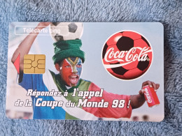 COCA COLA - FRANCE - FOOTBALL WORLD CUP - 7.600EX. - Advertising