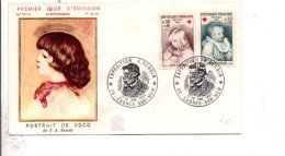 EXPOSITION AUGUSTE RENOIR à CAGNES SUR MER 1965 - Commemorative Postmarks