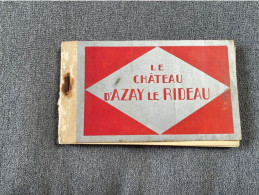 Carnet De 21 Cartes Du Château De Azay Le Rideau Indre Et Loire - Azay-le-Rideau