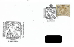 SPAIN. POSTMARK. 5000th ANNIV. GRANADA CATHEDRAL. 2024 - Otros & Sin Clasificación