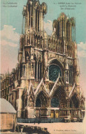 Postcard France Reims Cathedral - Reims