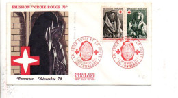 FDC 1973 CROIX ROUGE - 1970-1979