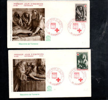 FDC 1973 CROIX ROUGE - 1970-1979