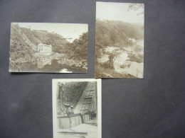 CONGO BELGE - 1930 - Lot De 3 Photos Centrale Electrique De MWADINGUSHA - Katanga - Africa