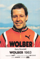 Vélo - Cyclisme - Coureur Cycliste Gary Dowdell - Team Wolber - 1983 - Cycling