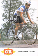 Vélo - Cyclisme - Coureur Cycliste  José Claramunt Gallardo - Team CR  - 1987 - Cyclisme