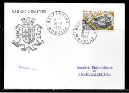 P141 - N° 1402 SUR CARTE DE WELFERDING DU 31/03/64 - 1961-....