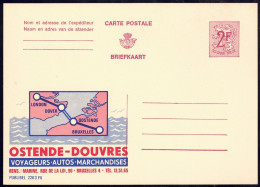 +++ PUBLIBEL Neuf 2F - OSTENDE - DOUVRES - BRUXELLES - Brussel - N° 2263 FV  // - Publibels