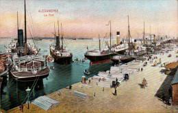 N°3945 W -cpa Alexandrie -le Port- - Alexandrië