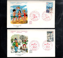 FDC 1974 CROIX ROUGE - 1970-1979