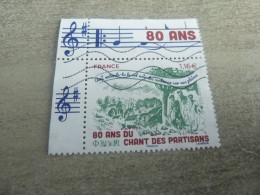 80ème Anniversaire Du Chant Des Partisans - 1.16 € - Yt 5686 - Multicolore - Oblitéré - Année 2023 - - Gebraucht