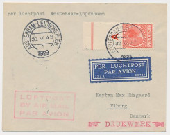 VH A 60 B Amsterdam - Kopenhagen Denemarken 1929 - Non Classificati