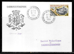 P140 - N° 1402 SUR CARTE DE NEUNKIRCH LES SARREGUEMINES DU 31/03/64 - 1961-....