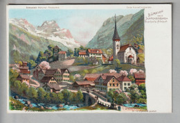 CH Uri Bürglen Schächenbach Ca. 1900 Ungebraucht Litho C.Steinmann/H.Schlumpf #2272 - Bürglen