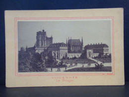 74 CHROMOS . IMAGE . VINCENNES . LE DONJON . PUBLICITE LA LACURE PROGRES . MARQUE DEPOSEE . - Other & Unclassified