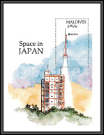 80516 Maldives 1991 BF N°198 Space In Japan TB Neuf ** MNH Espace (space) - Malediven (1965-...)