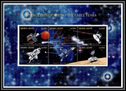 80520 Sierra Leone Mi N°2621-2626 1996 Space Exploration To The Stars TB Neuf ** MNH Espace (space)  - Afrique