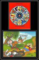 80257 Lot Mi N°303/304 Dominique Dominica Year Of The Rat Disney Bloc (BF) Neuf ** MNH 1996 - Disney