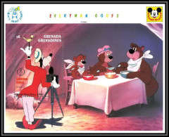 80229 Mi N°262 Grenada Grenadines 60th Anniversary Goofy Everyman Goofs Disney Bloc (BF) Neuf ** MNH 1992 - Grenada (1974-...)