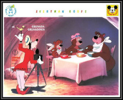 80229 Mi N°262 Grenada Grenadines 60th Anniversary Goofy Everyman Goofs Disney Bloc (BF) Neuf ** MNH 1992 - Disney
