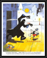 80218 Yt N°155 République Centrafricaine Mickey Et Le Fantome Tache Noire 1978 Disney Bloc (BF) Neuf ** MNH  - Central African Republic