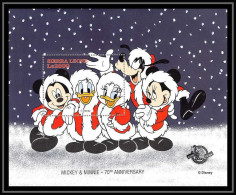 80176 Mi N°375 Sierra Leone Mickey & Minie 70th Anniversary Donal Daisy Christmas Disney Bloc Neuf ** MNH 1997 - Sierra Leona (1961-...)