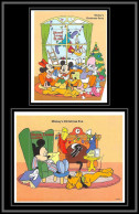 80174 Lot Mi N°255/256 Sierra Leone Mickey's Christmas Party Minie Daisy Donald Pluto Disney Bloc Neuf ** MNH 1995 - Disney