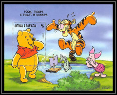 80149 Mi B 391 Antigua & Barbuda Winnie The Pooh Winnie L'ourson Tigrou Disney Bloc (BF) Neuf ** MNH 1998 - Disney