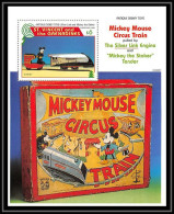 80130 Mi N°316 St Vincent & The Grenadines Disney Mickey Mouse 's 60th Anniversary Circus Train Bloc Neuf ** MNH 1994 - St.Vincent & Grenadines