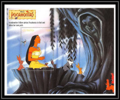80102 Mi N°476 Guyana Pocahontas Disney Bloc (BF) Neuf ** MNH 1995 - Guyane (1966-...)